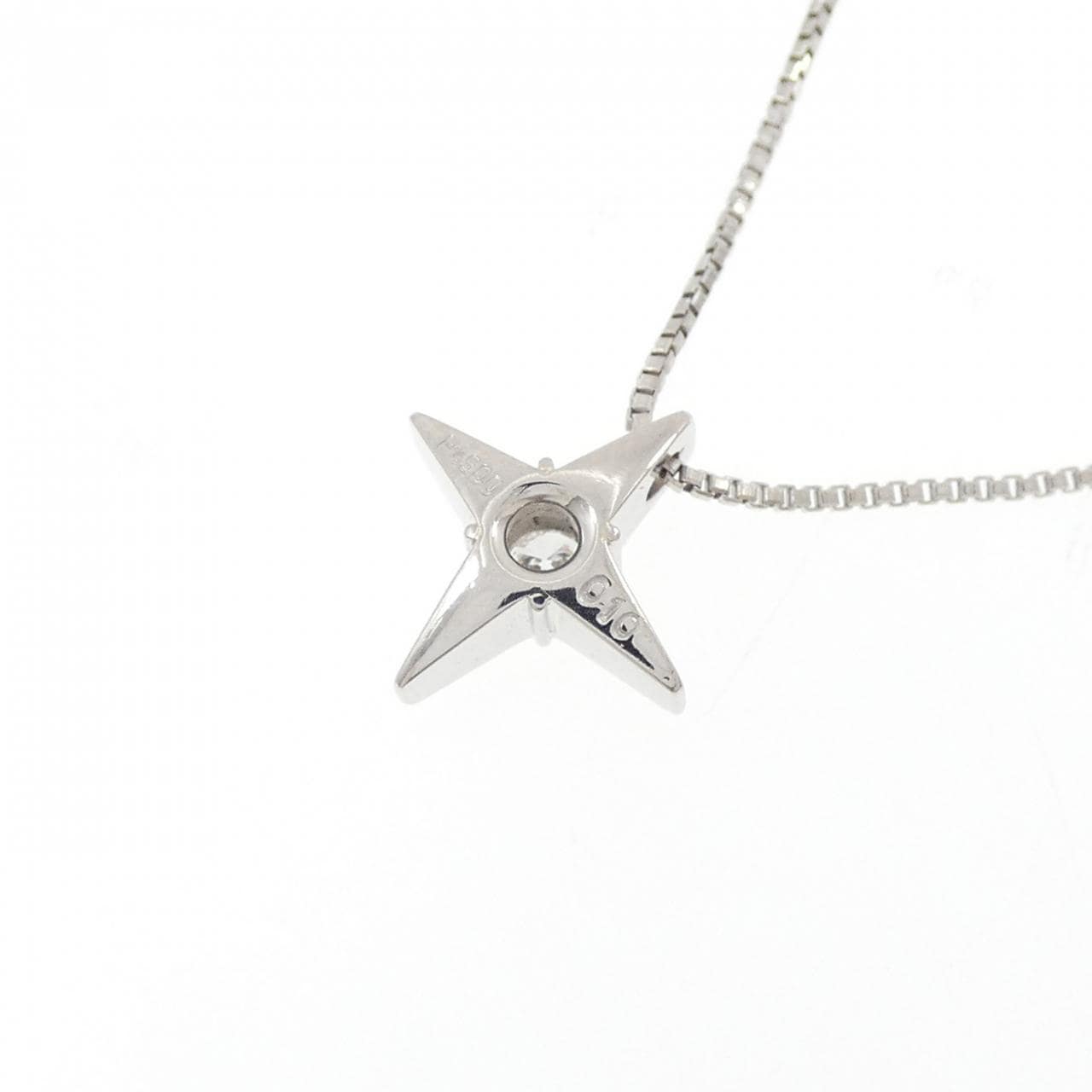 PT900/PT850 ダイヤモンド ネックレス 0.10CT