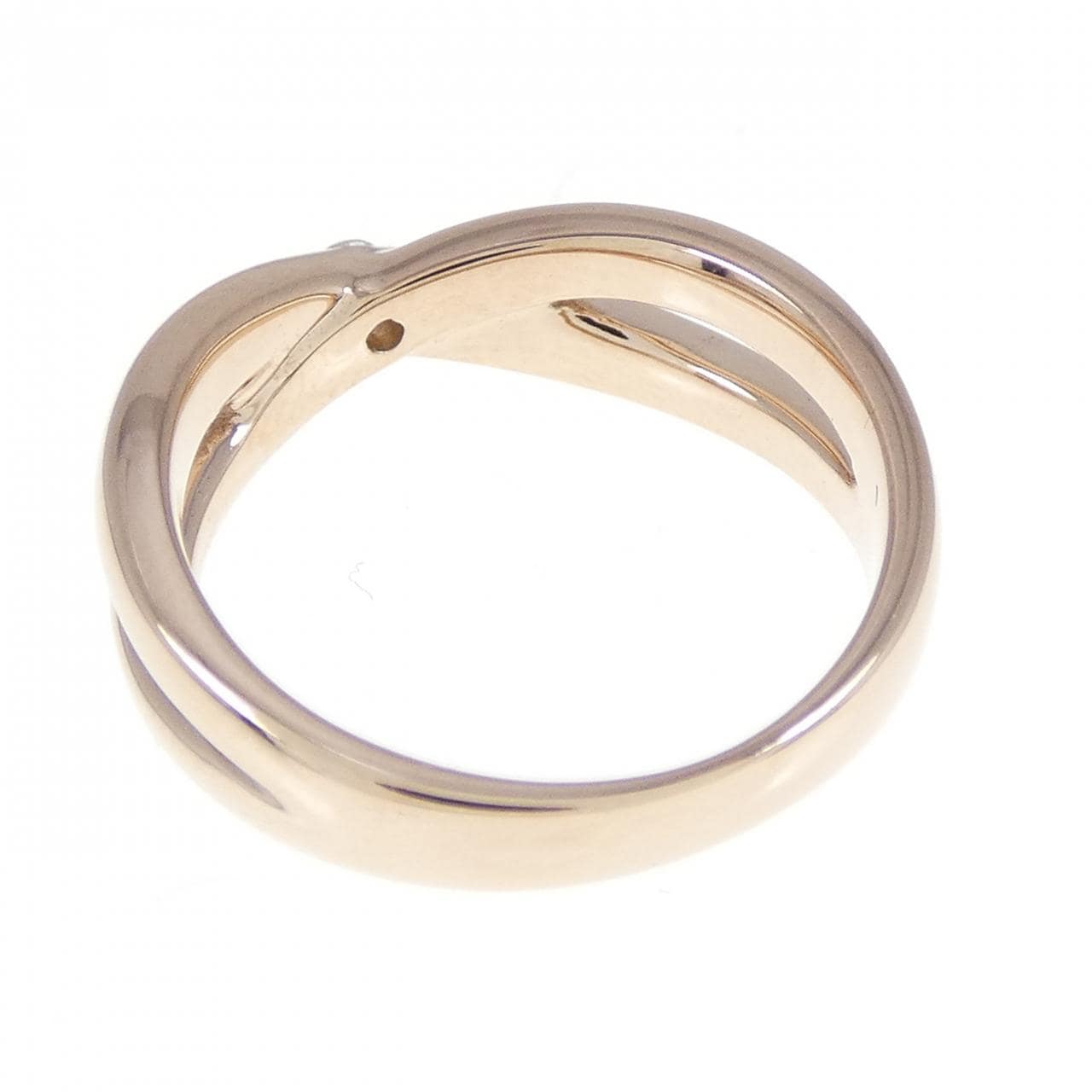 K18PG Diamond ring