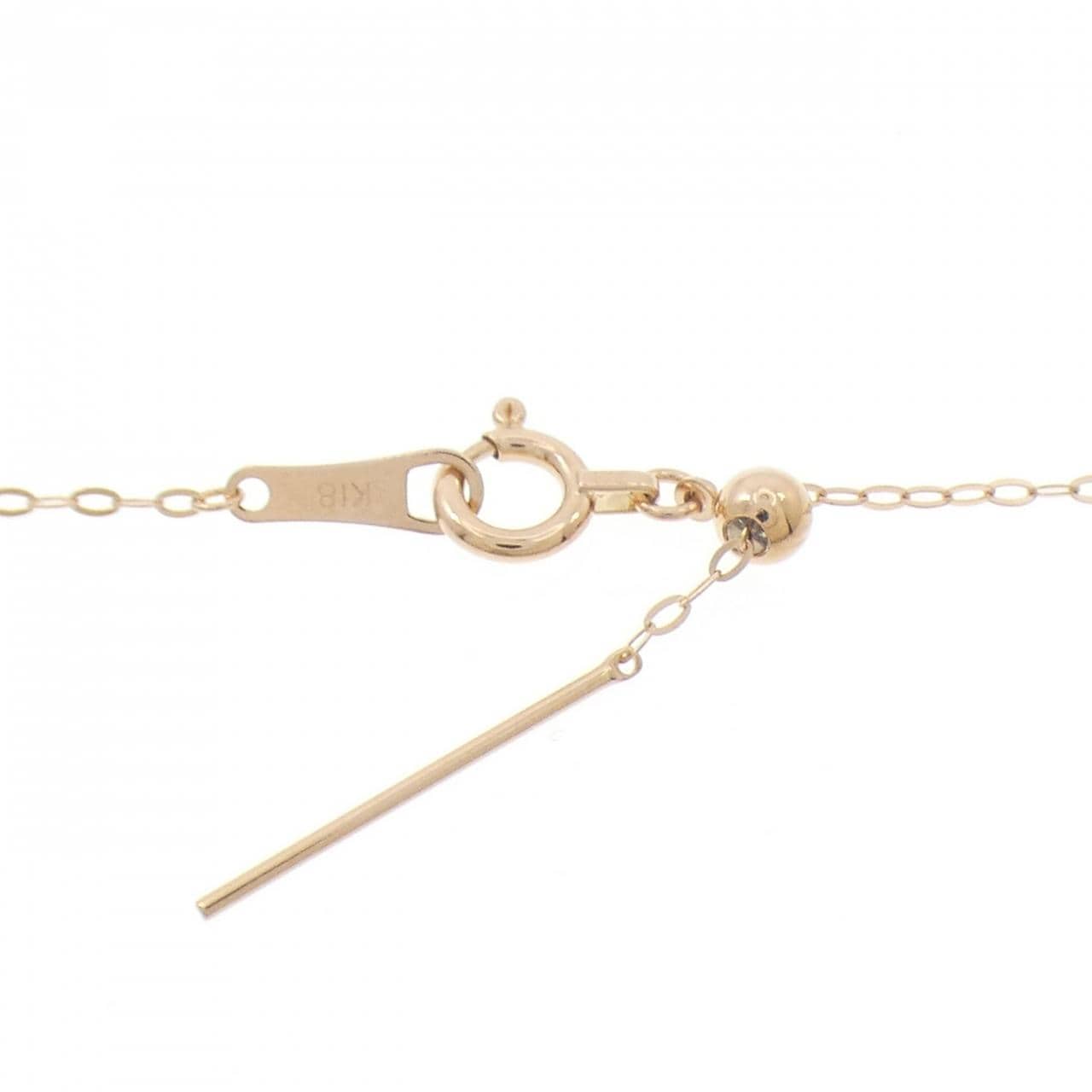 K18PG ベリル ネックレス 0.60CT