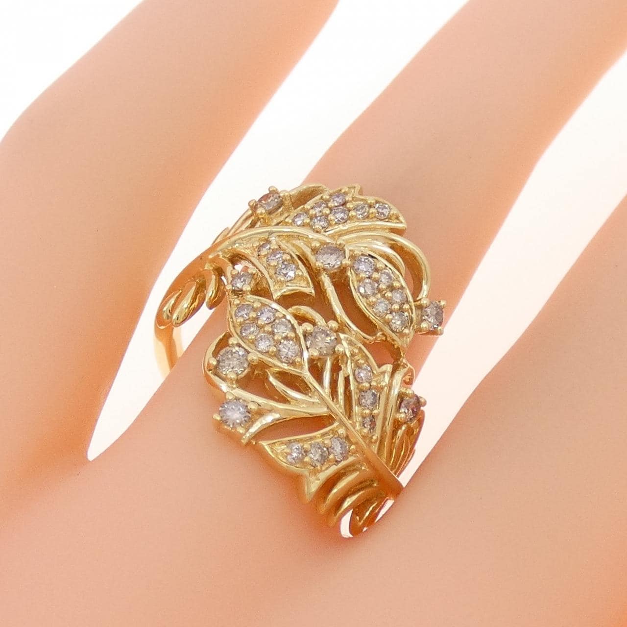 ジーエスティービー ダイヤモンド リング 0.45CT