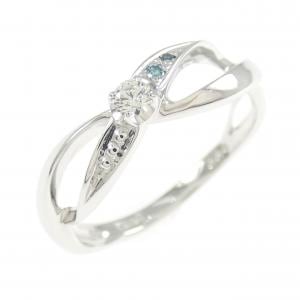 K10WG ダイヤモンド リング 0.06CT