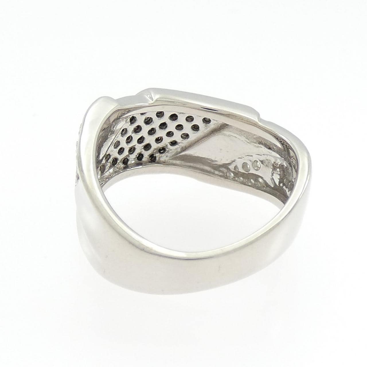 K18WG/K18BG ダイヤモンド リング 0.38CT