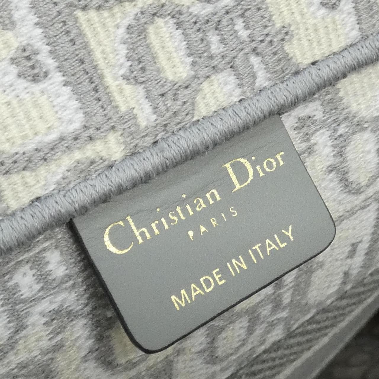 クリスチャンディオール DIOR OBLIQUE ディオール ブック トート ミディアム M1296ZRIW バッグ