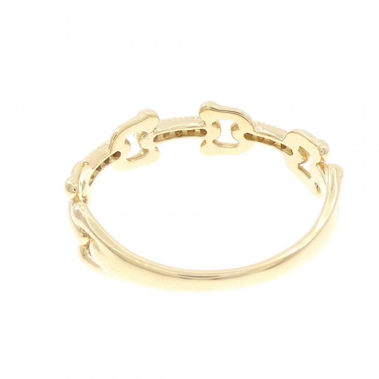 K18YG ダイヤモンド リング 0.10CT
