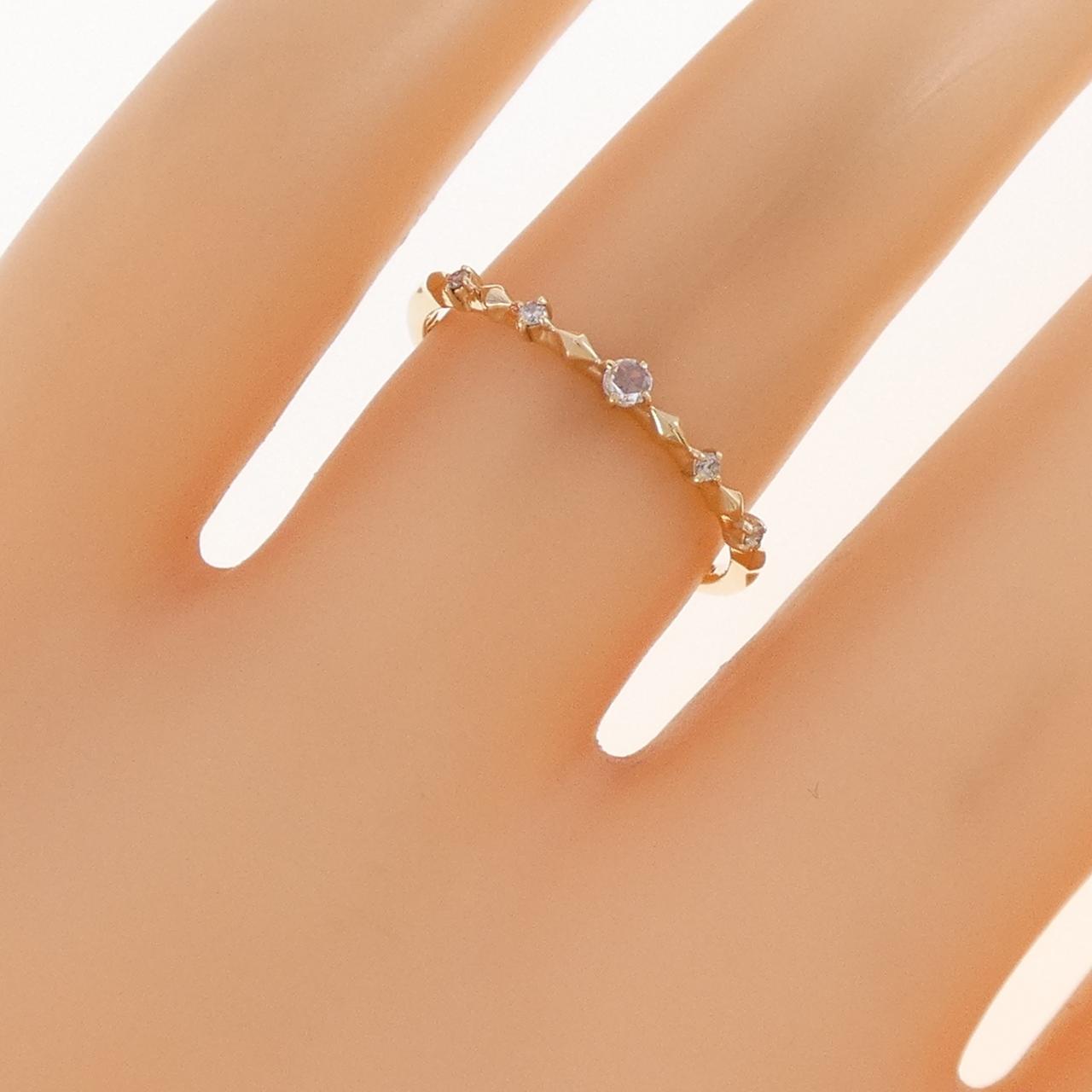 アガット ダイヤモンド リング 0.03CT