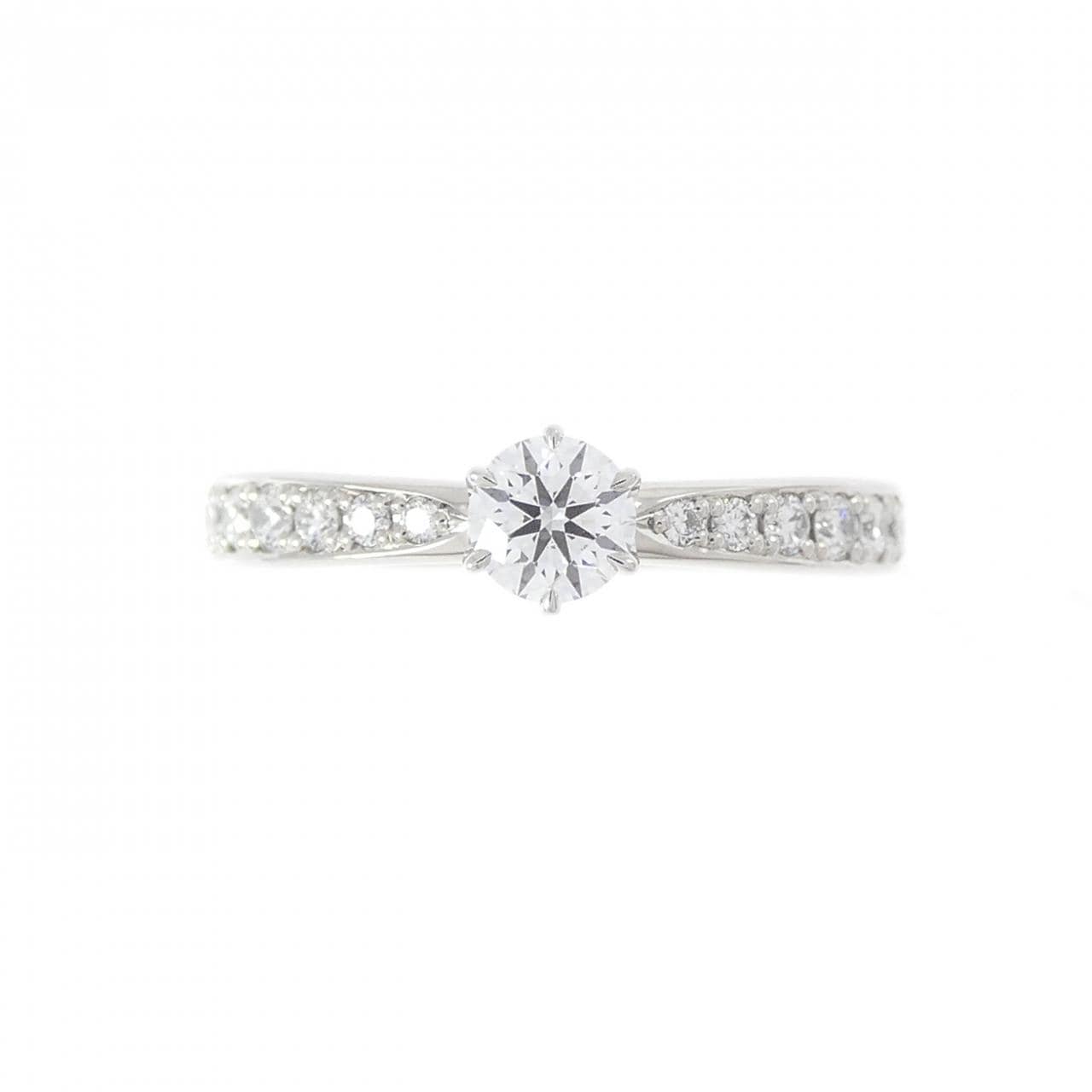 PT900 ダイヤモンド リング 0.231CT E VVS2 3EXT H&C