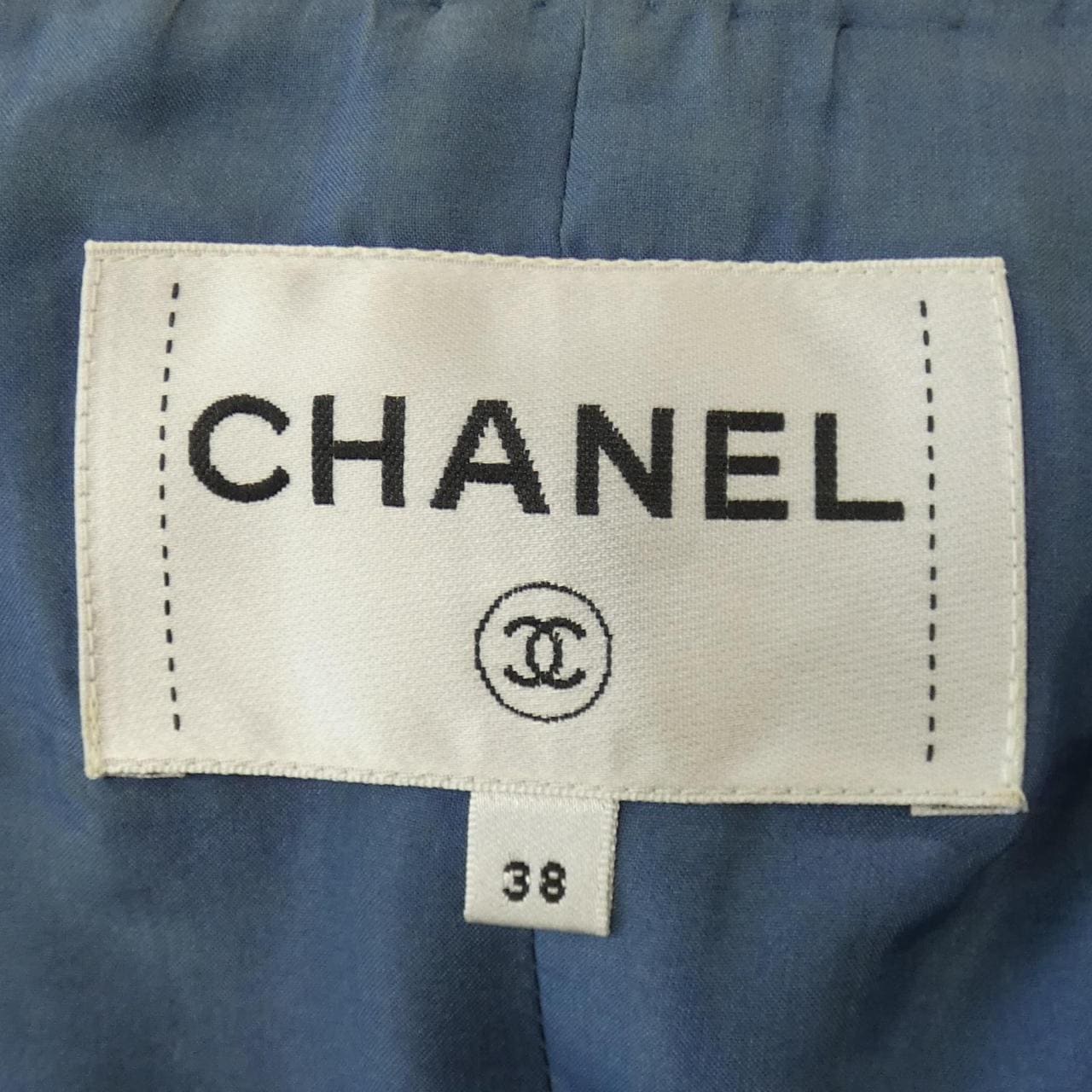 シャネル CHANEL ノーカラージャケット