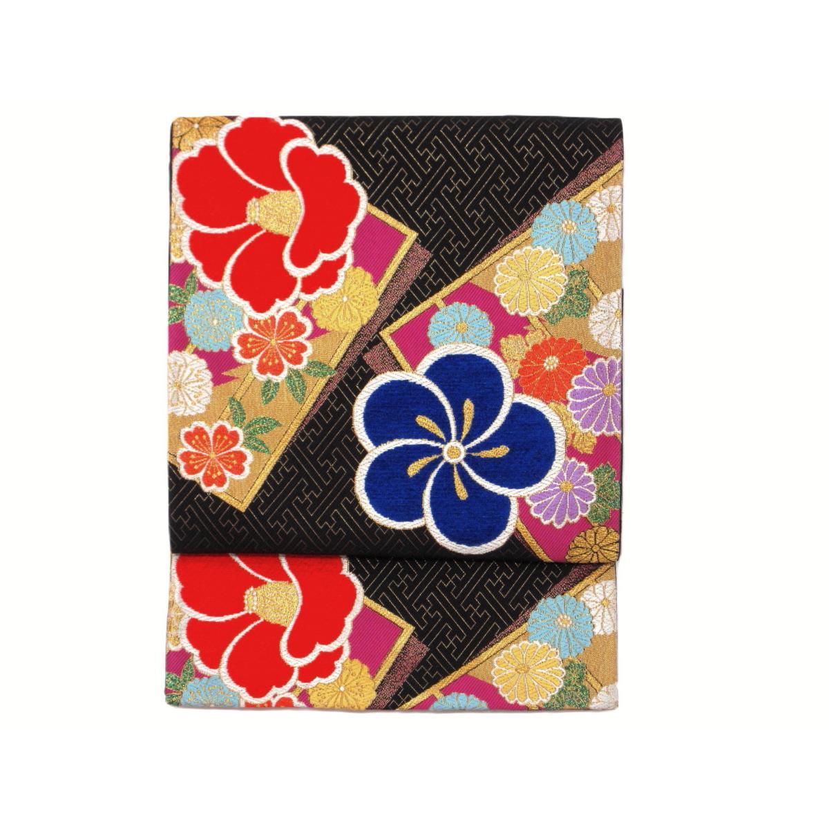 袋帯　モール入り　芯なし仕立