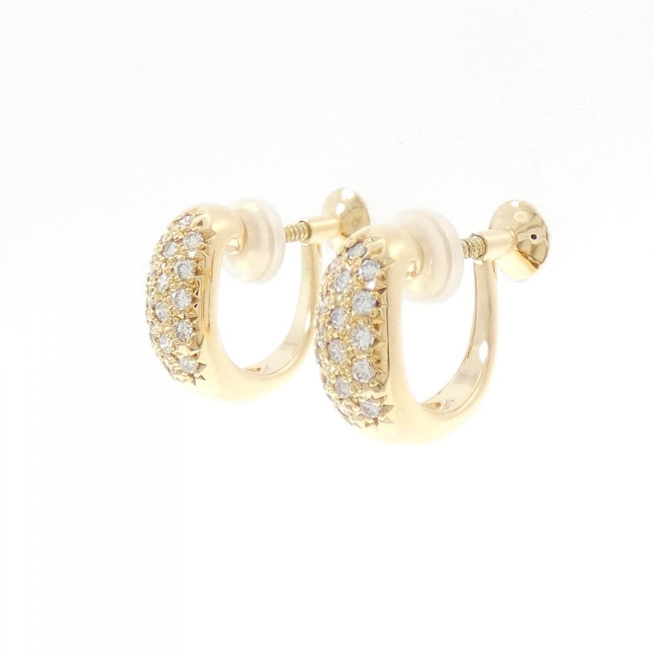 タサキ ダイヤモンド イヤリング 0.38CT