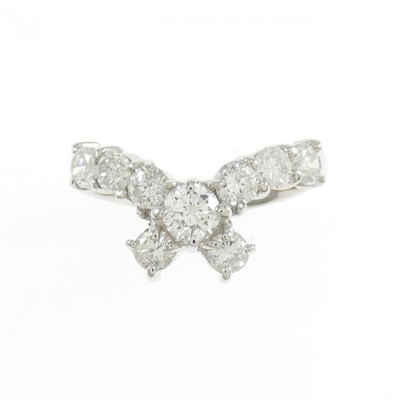 PT900 ダイヤモンド リング 1.00CT