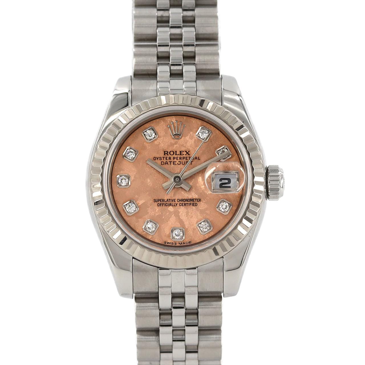 ROLEX Datejust 179174G SSxWG Automatic D number