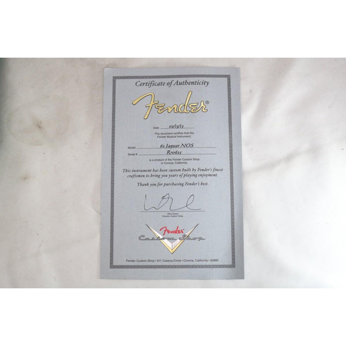 ＦＥＮＤＥＲ　ＣＵＳＴＯＭ　ＳＨＯＰ　　６２　ＪＡＧＵＡＲ　ＮＯＳ