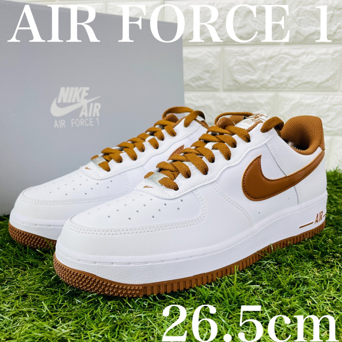 カラー NIKE - 新品 26.5cm Nike エアフォース1 07 Air forceの通販 by