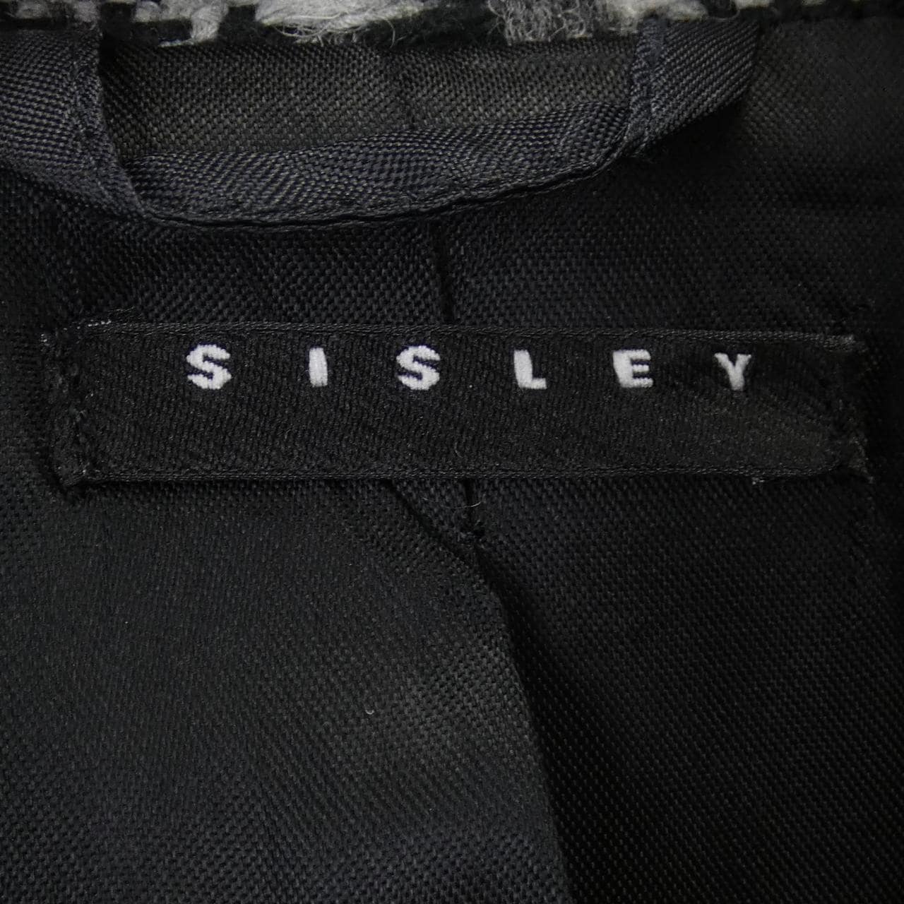 斜纹SISLEY外套