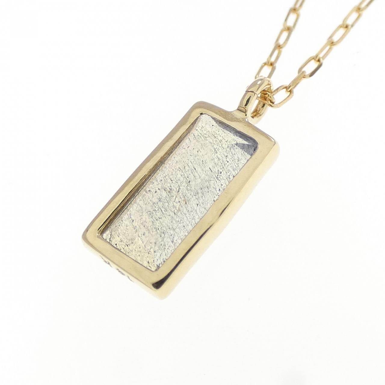 14KYG/K18YG ラブラドライト ネックレス