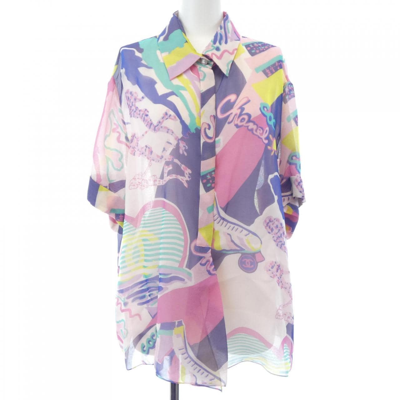 シャネル CHANEL P76413V68295 S／Sシャツ