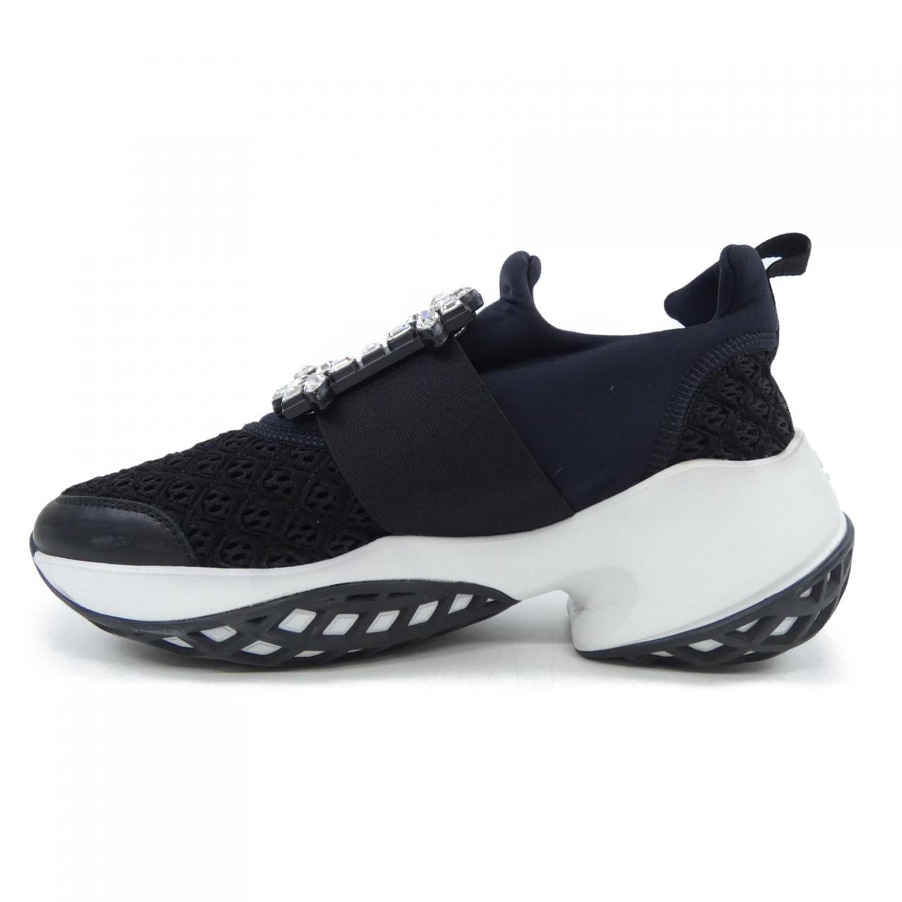 ロジェヴィヴィエ ROGER VIVIER ヴィヴ ラン　ストラスバックル スニーカー