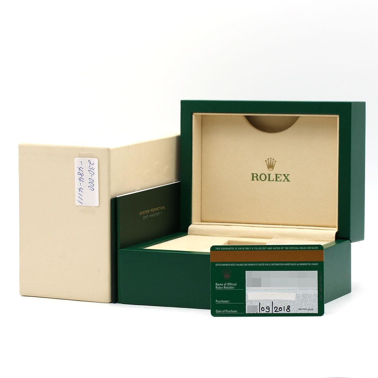 ロレックス GMTマスターⅡ 116710BLNR SS 自動巻 ランダム番