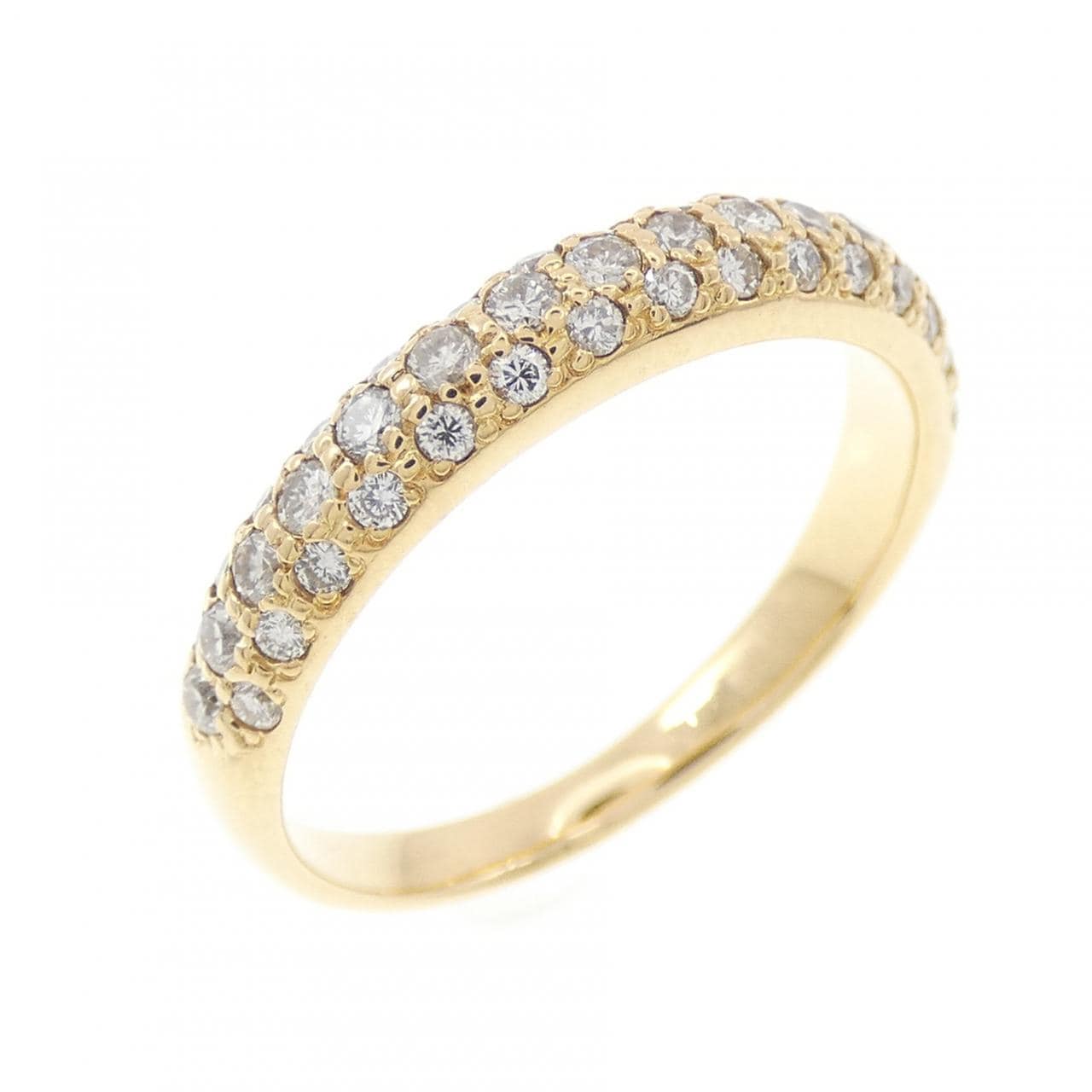 K18YG ダイヤモンド リング 0.43CT