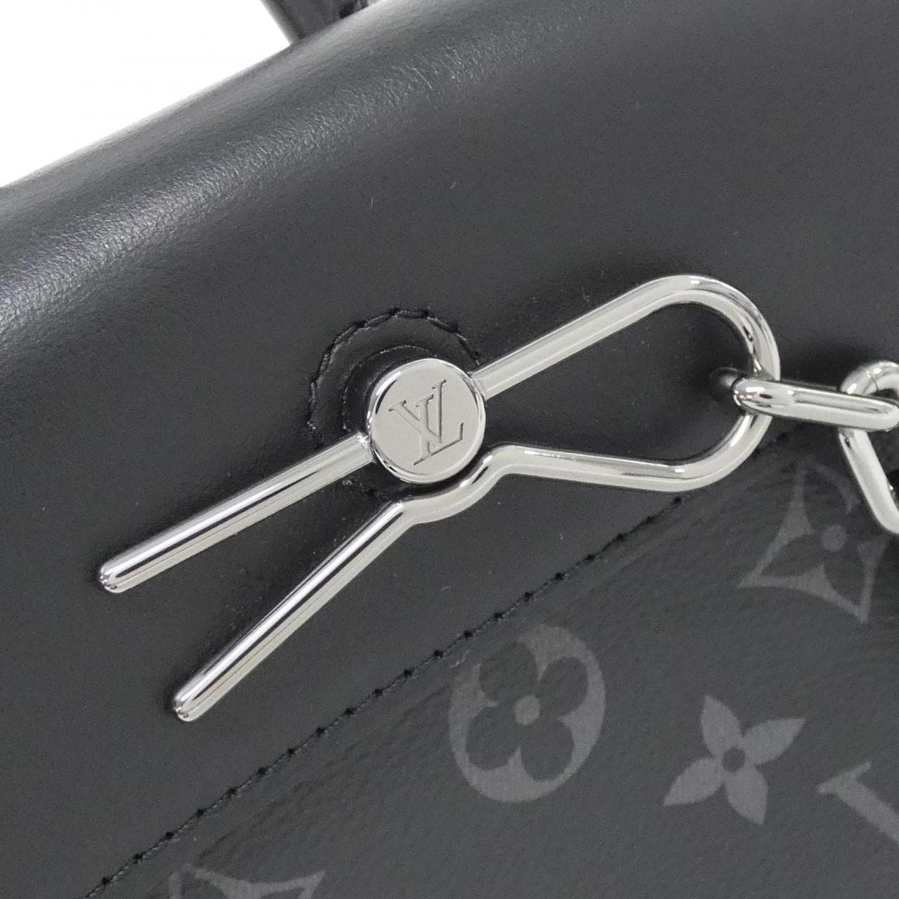 LOUIS VUITTON Monogram Eclipse Nano Steamer M82774 肩背包
