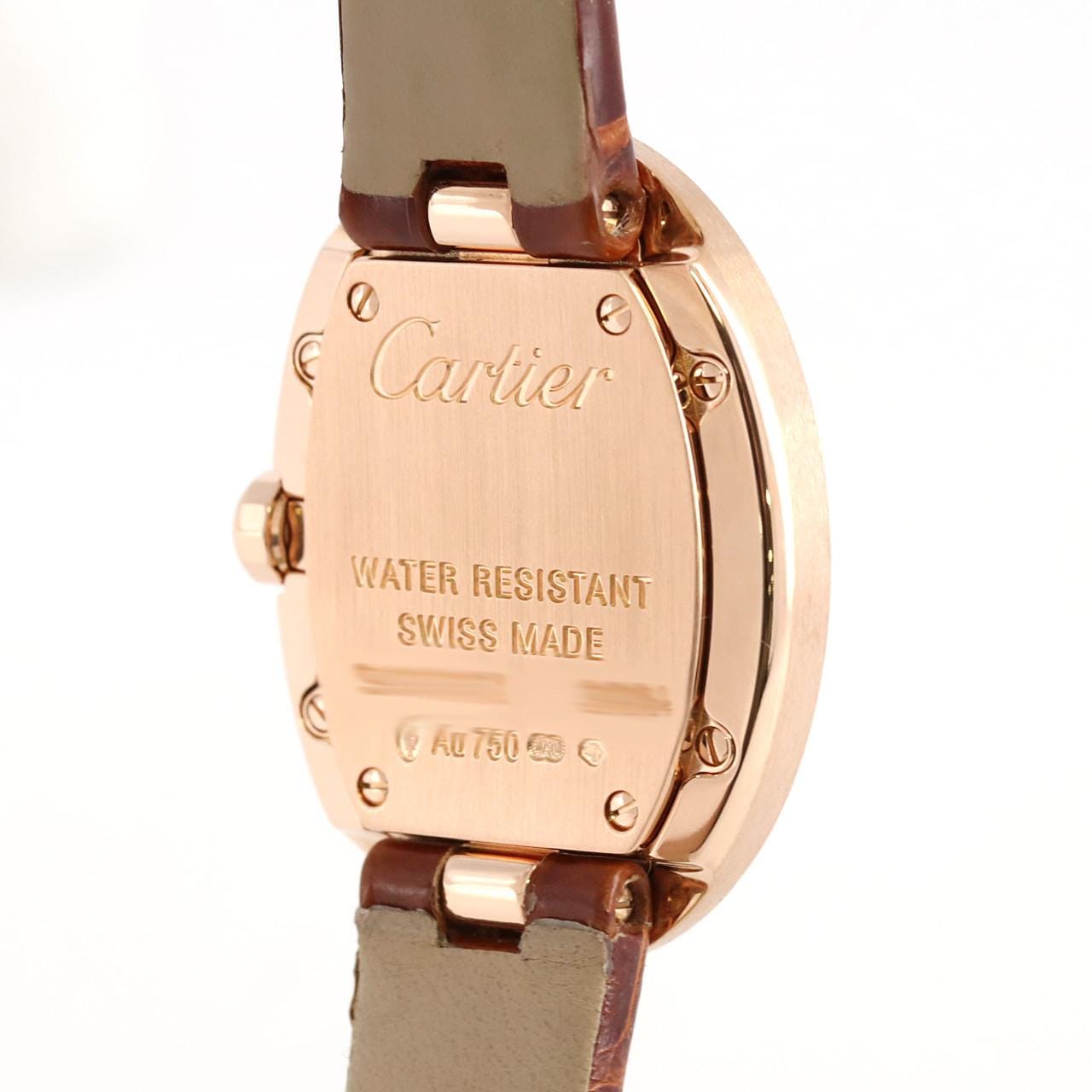 Cartier Baignoir SM PG W8000007 PG・RG Quartz