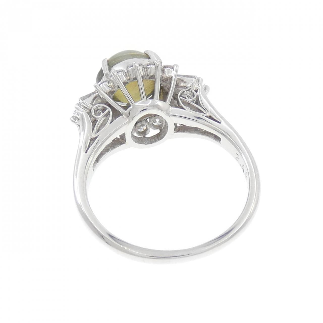 PM900 クリソベリルキャッツアイ リング 2.48CT