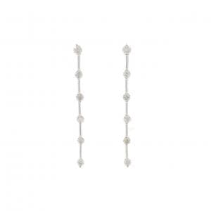 【新品】PT900 ダイヤモンド ピアス 0.70CT