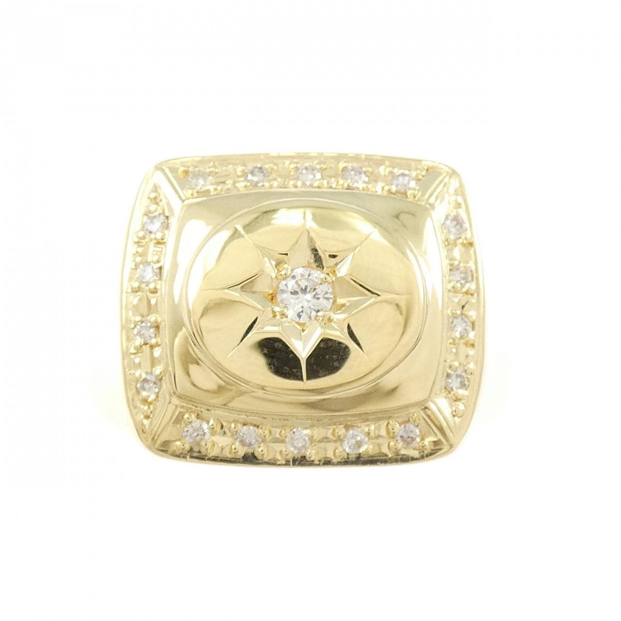 【新品】K18YG ダイヤモンド リング 0.17CT