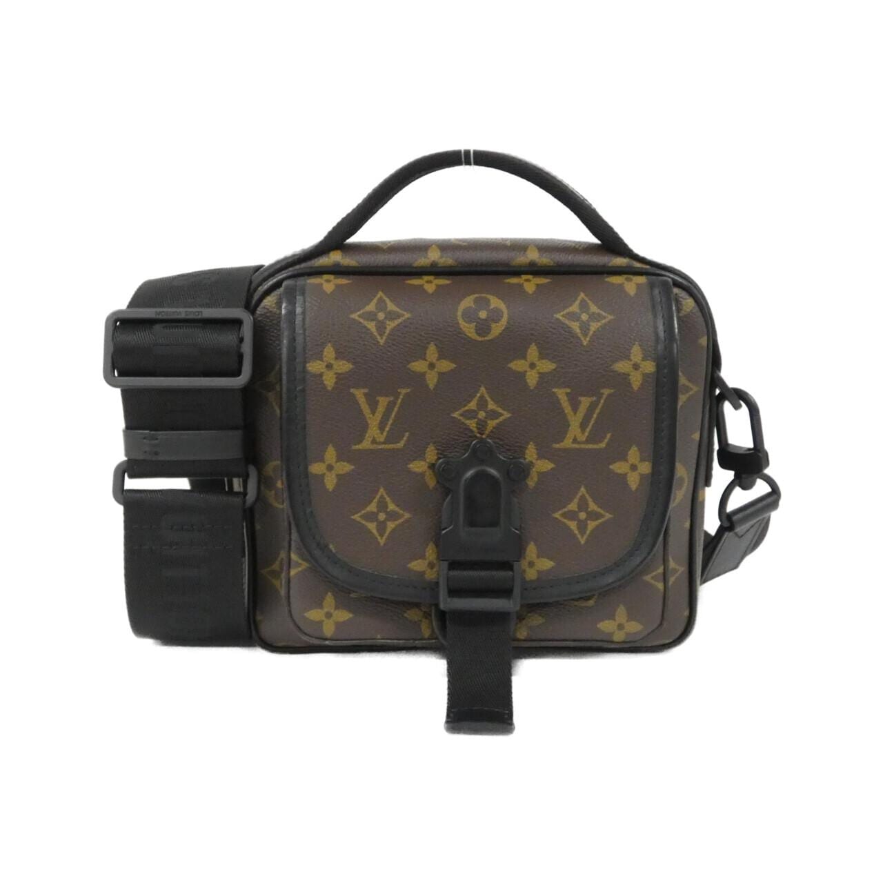 ルイヴィトン モノグラム マカサー クエスト メッセンジャー M46973 ショルダーバッグ