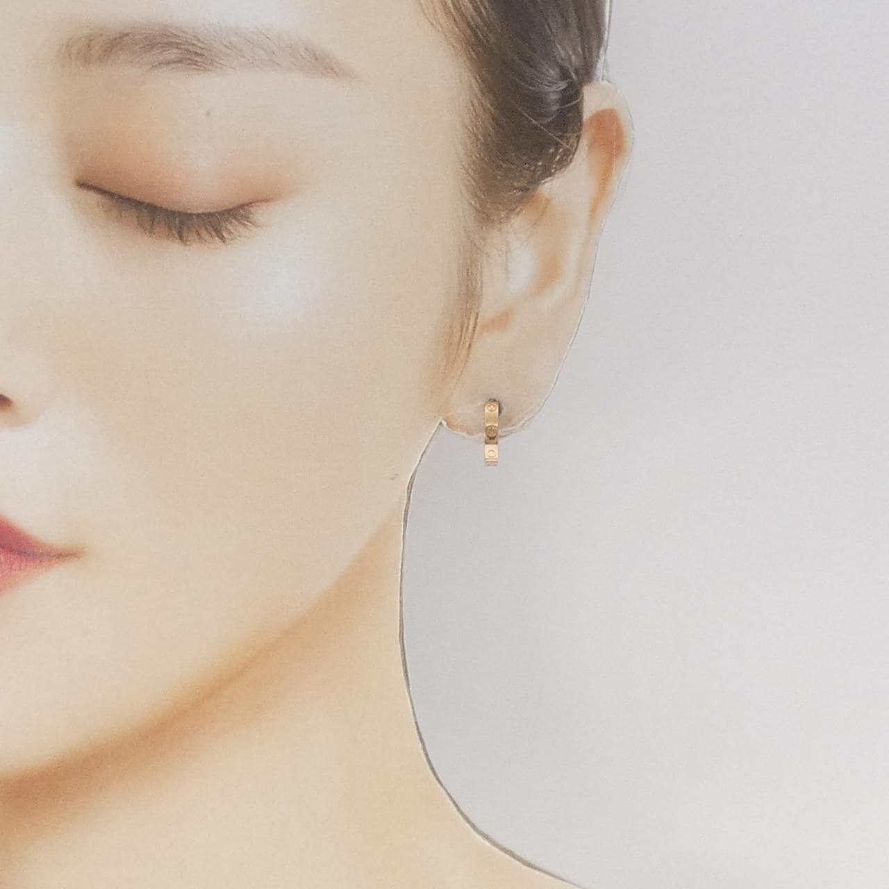 カルティエ ミニラブ ピアス