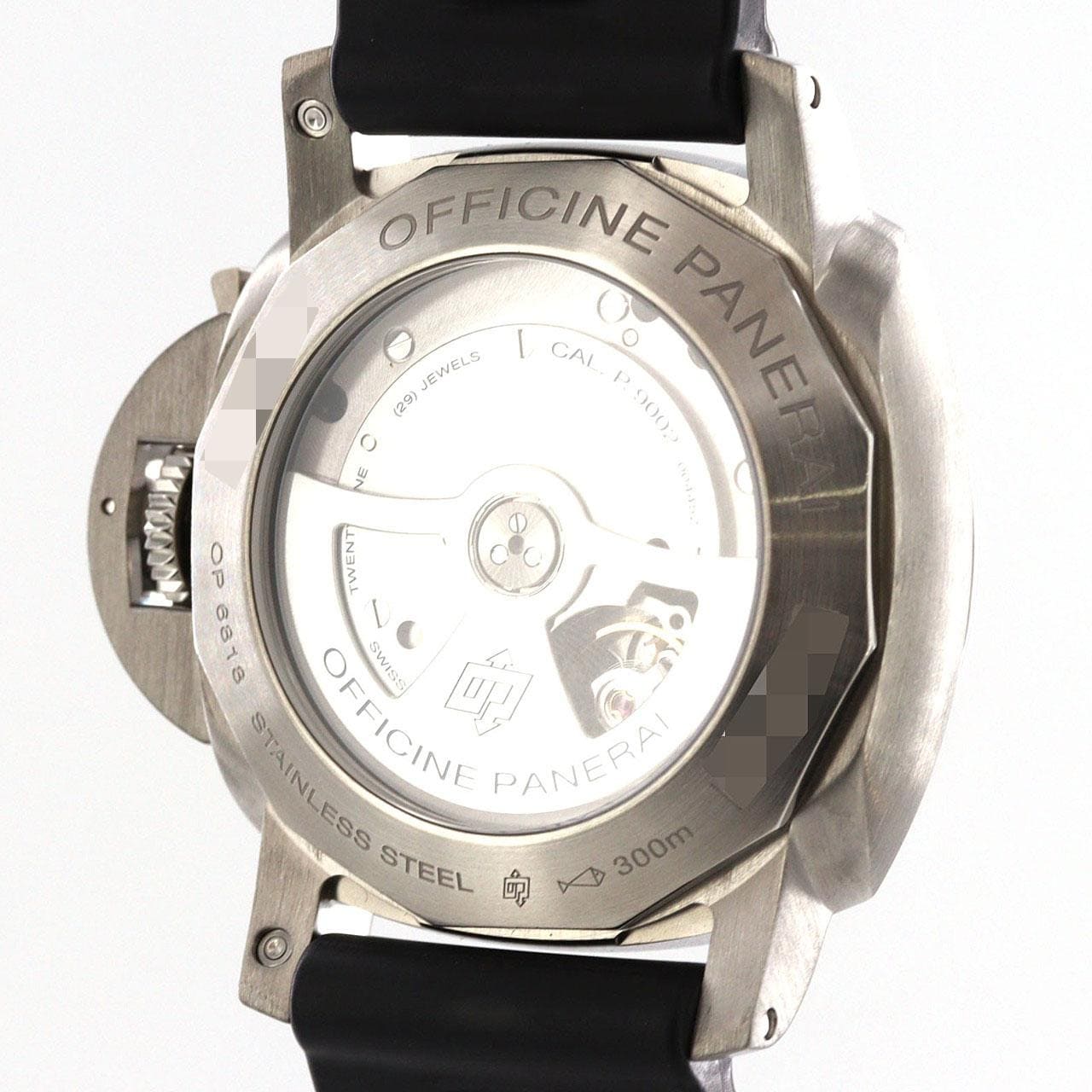 【ノーメンテナンス還元価格】パネライ ルミノール1950 3DAYS GMTパワーリザーブ PAM00321 SS 自動巻