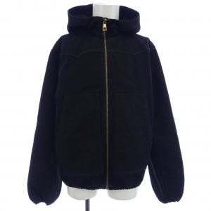 ルイヴィトン LOUIS VUITTON モノグラムディテールフーデッドデニムジャケット HNA10WOK4 デニムジャケット