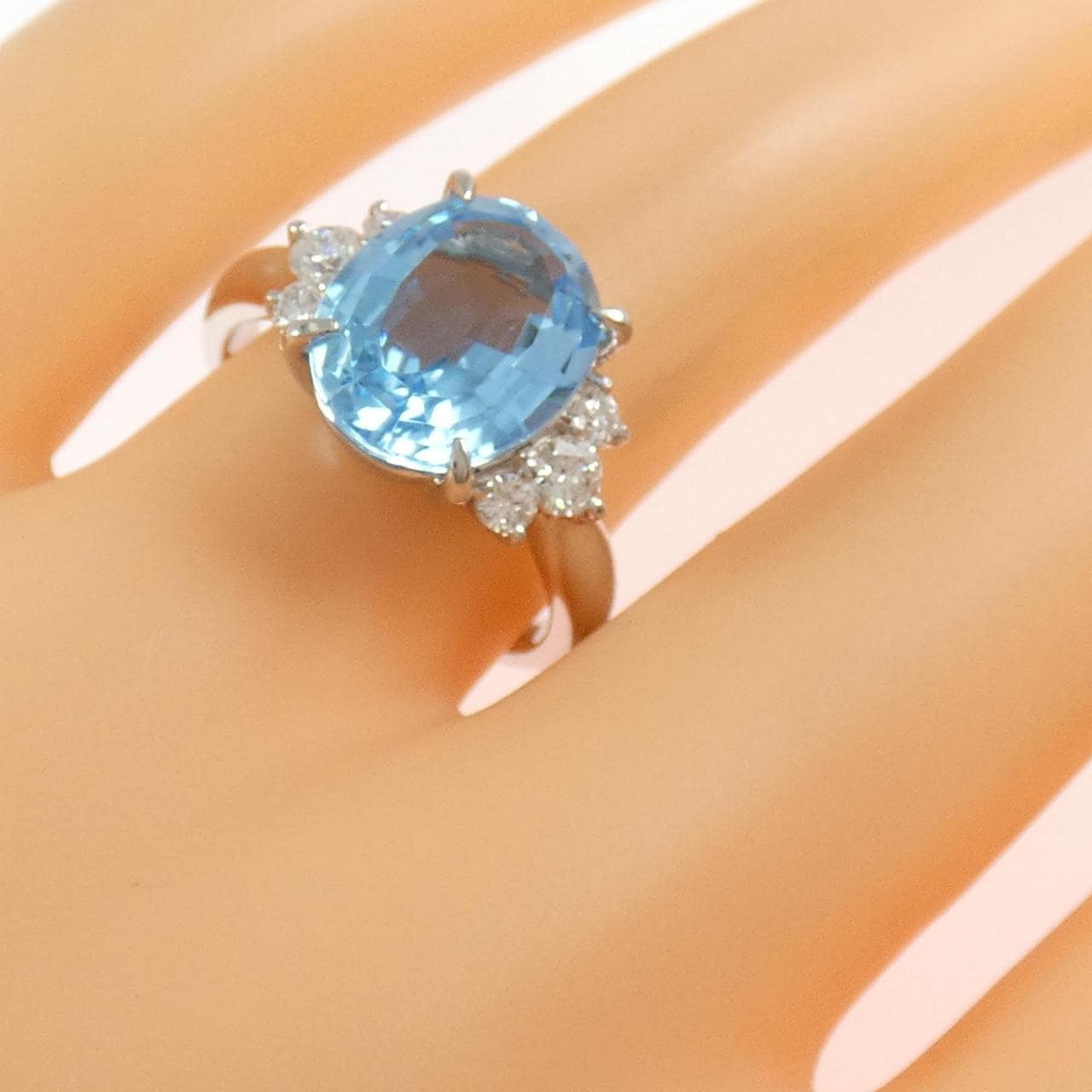 PT900 ブルートパーズ リング