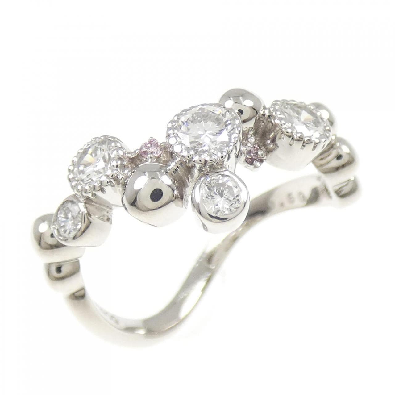 PT900 ダイヤモンド リング 0.50CT