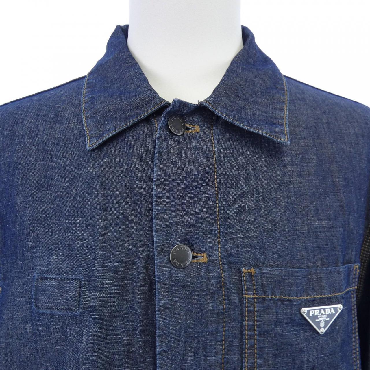 プラダ PRADA トライアングルロゴ GEB254 SOOO 14J2 ジャケット