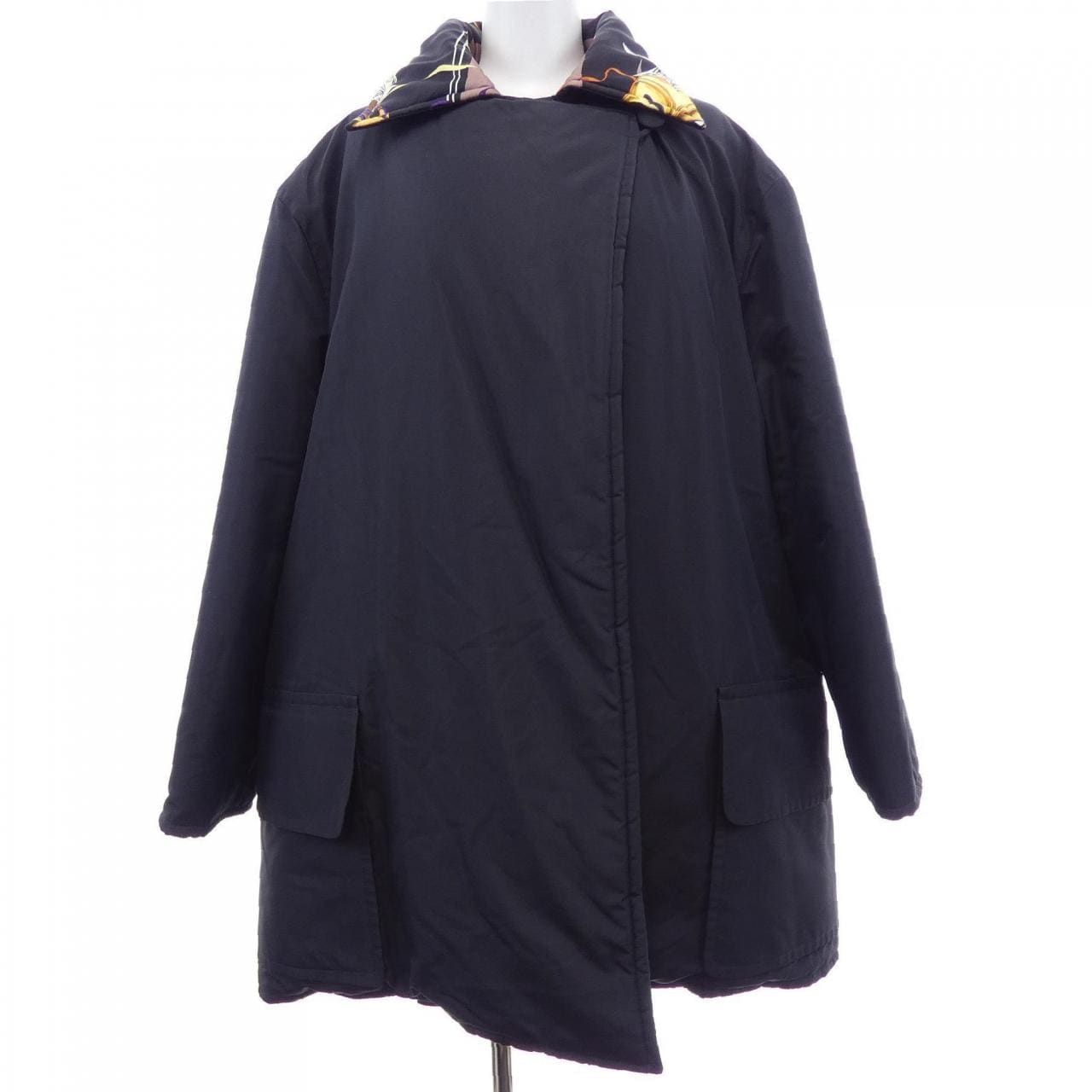 【ヴィンテージ】エルメス HERMES LE CARNAVAL DE VENISE ツイルレーヌ. コート