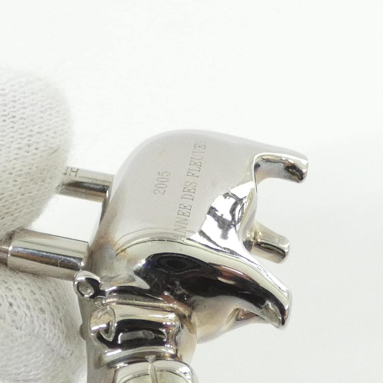 エルメス HIPPO カデナ 044488CK キーホルダー