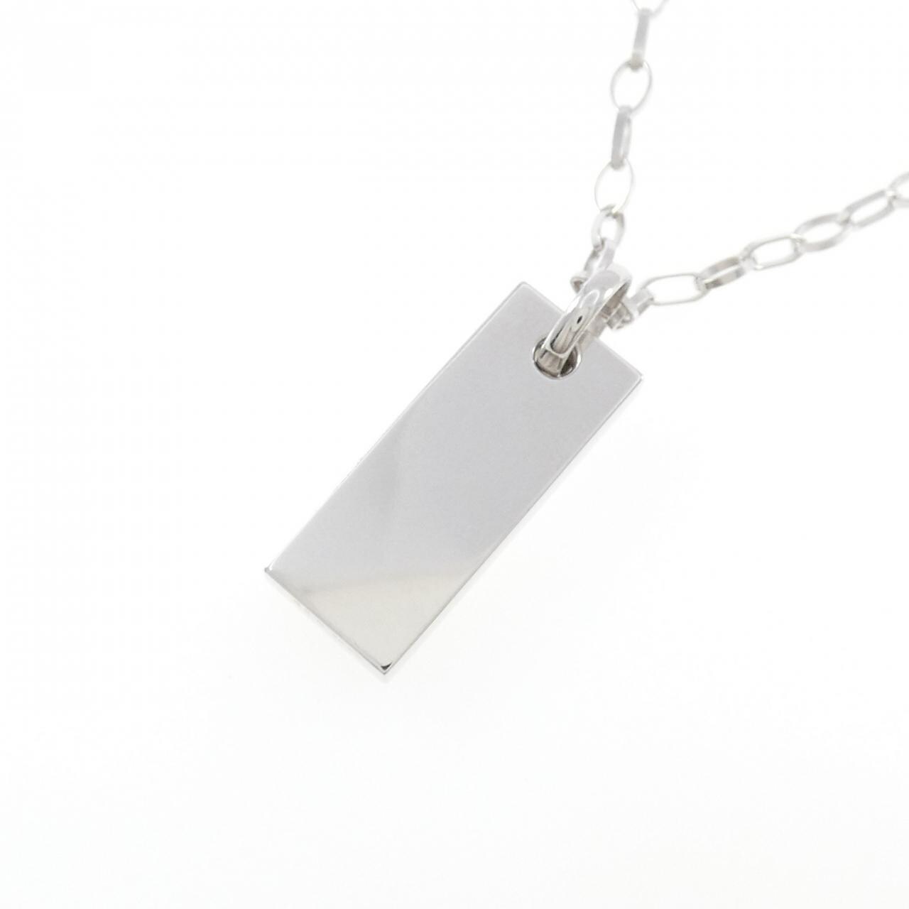 K10WG Sapphire Necklace 0.29CT