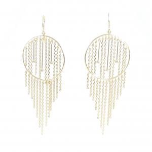 K18YG ダイヤモンド ピアス 0.06CT
