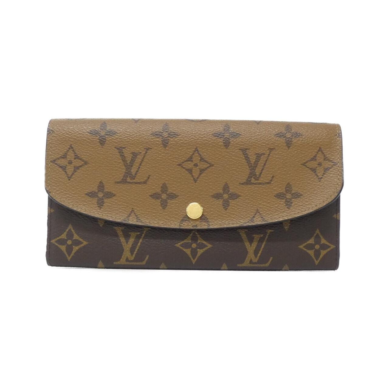 LOUIS VUITTON Monogram Reverse Portefeuille Emily M82157 皮夾