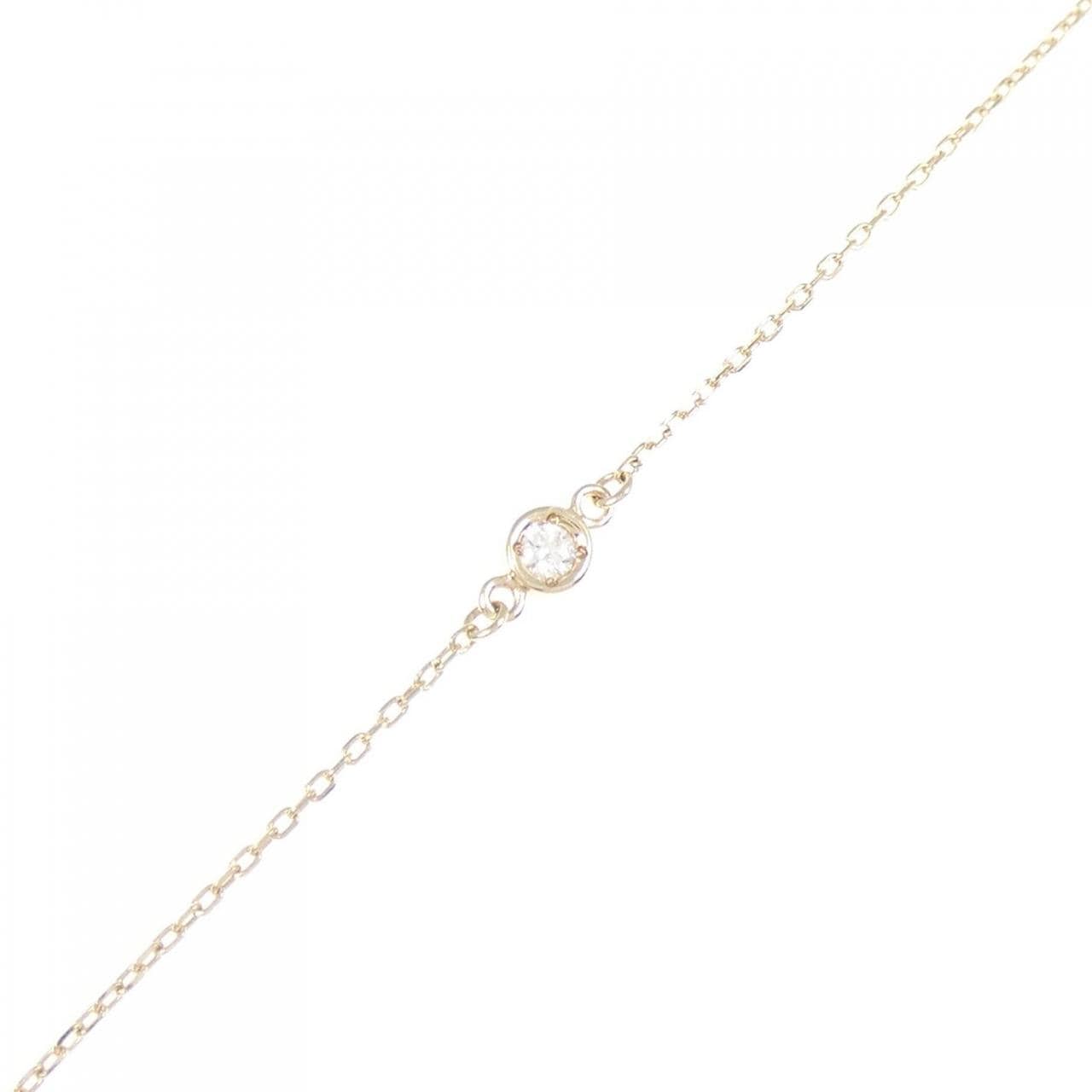 K10YG ダイヤモンド ブレスレット