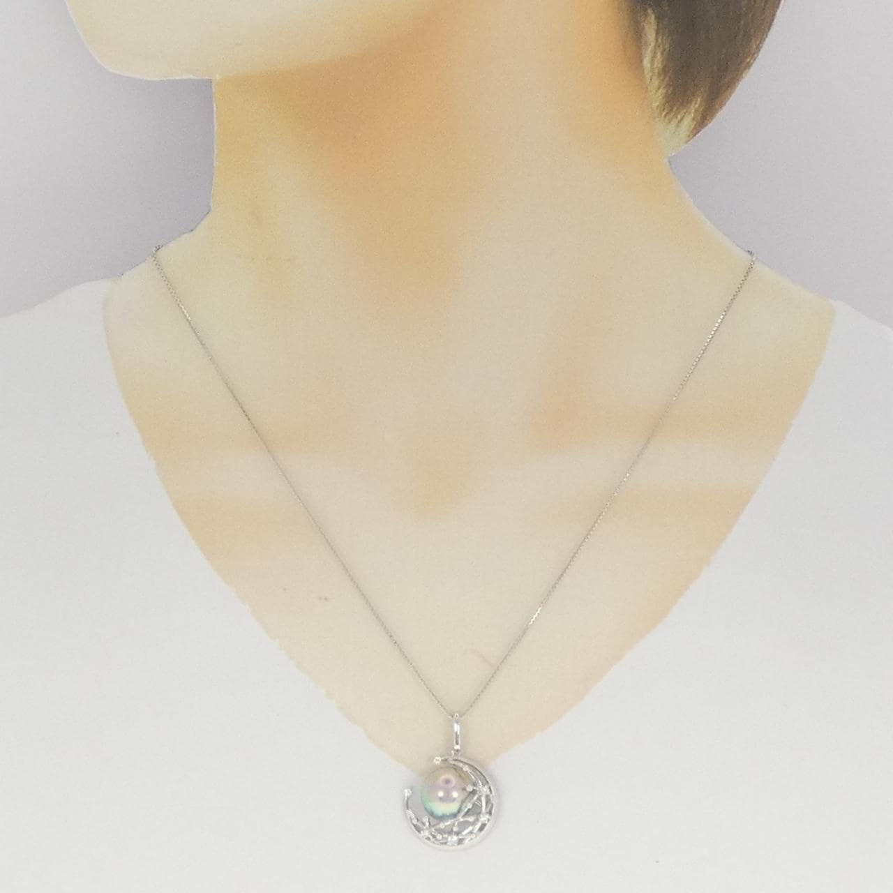 Tasaki Mabe珍珠项链
