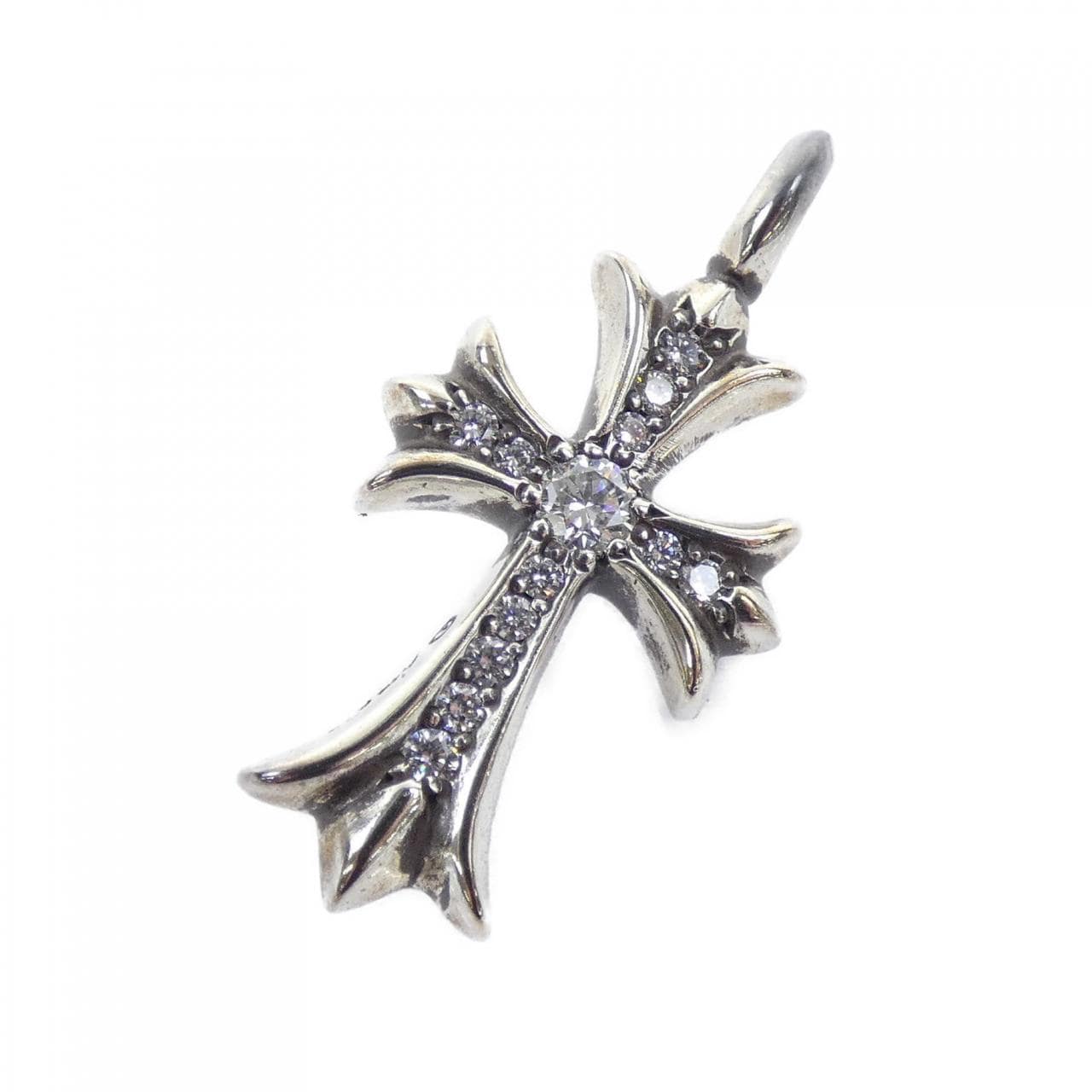 クロムハーツ CHROME HEARTS TINY CH CROSS F PAVE DMND 202033746SLVXXX011 ペンダント