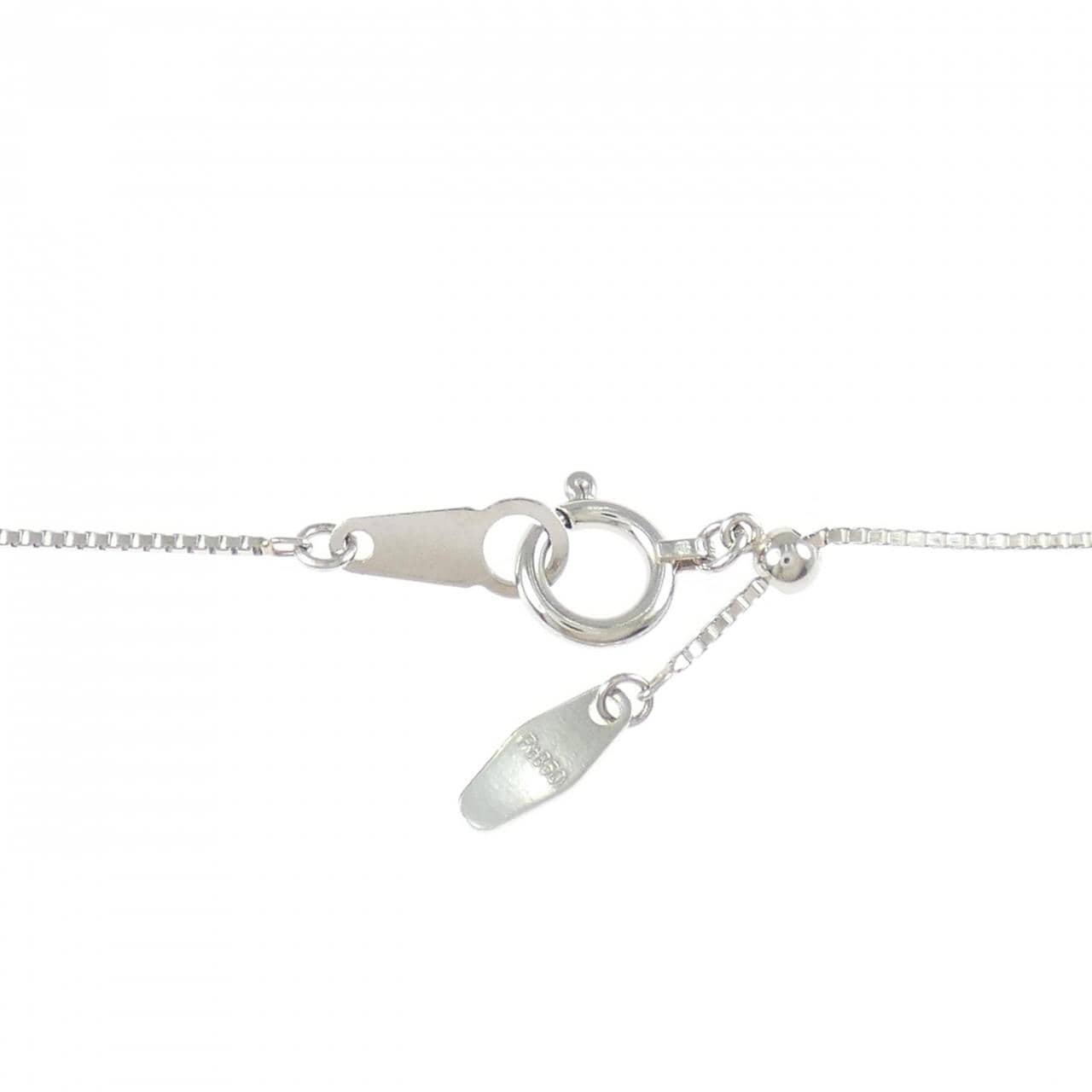 【新品】PT900/PT850 ダイヤモンド ネックレス 0.541CT D VS1-VS2 VG-GOOD
