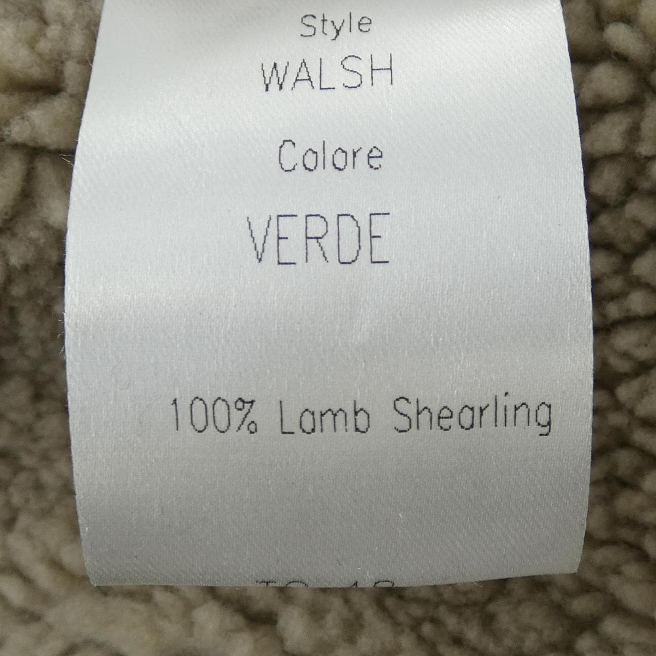 タリアトーレ TAGLIATORE WALSH ムートンジャケット