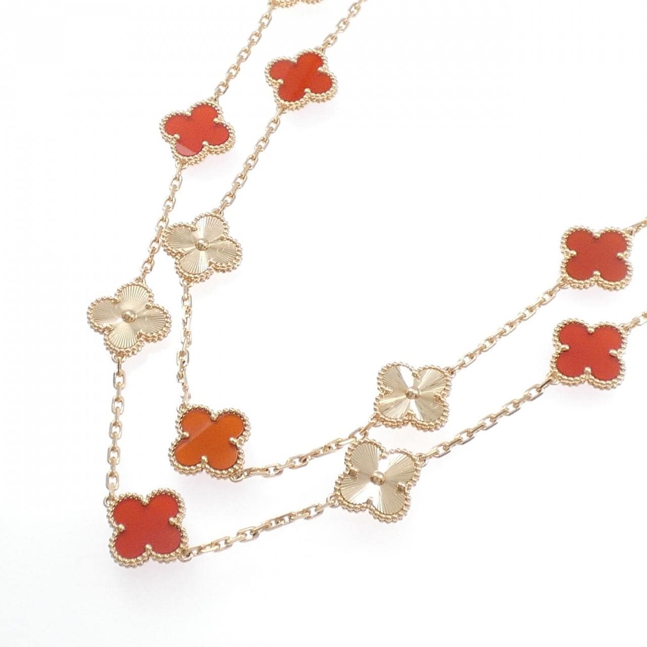 ヴァンクリーフ&アーペル ヴィンテージアルハンブラ 20モチーフ ネックレス