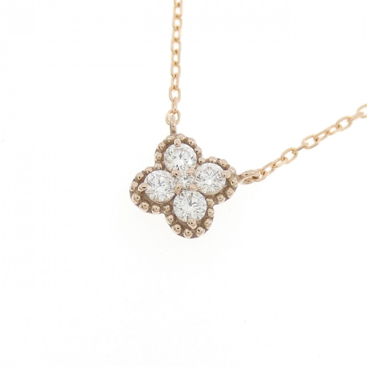 ヴァンドーム ダイヤモンド ネックレス 0.12CT