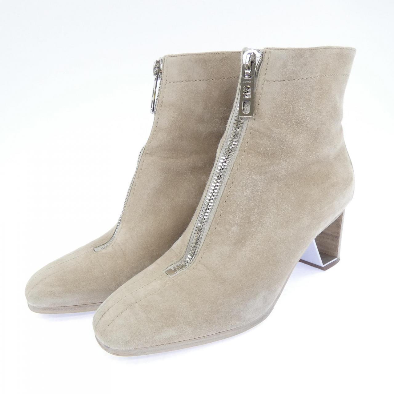 エルメス HERMES パラジウムコーティングヒール 202050Z ベッキー BECKY ブーツ