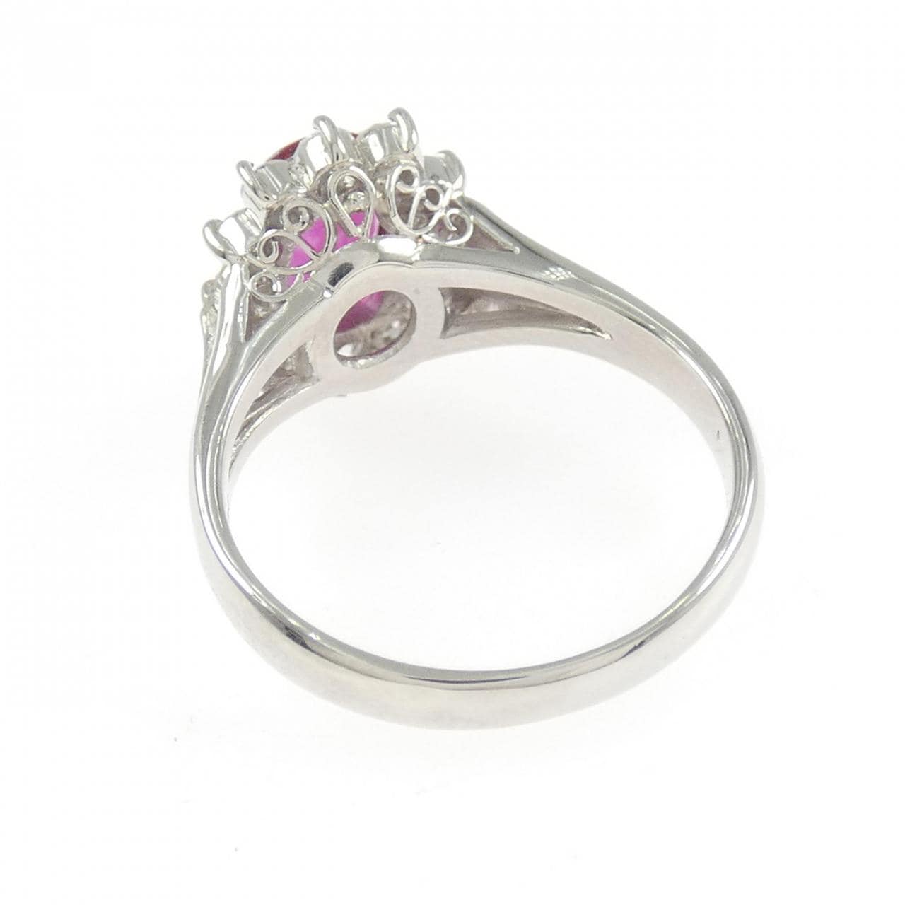 PT900 ルビー リング 0.70CT