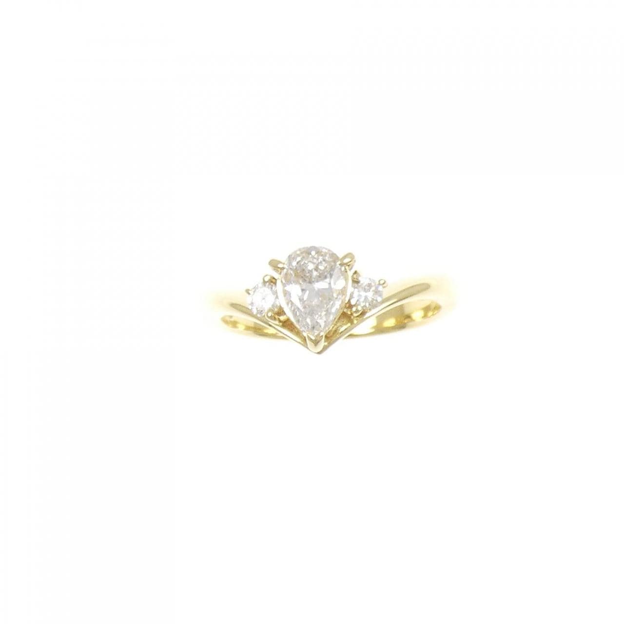 K18YG ダイヤモンド リング 0.545CT